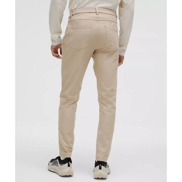 Lululemon Men's Cream tan ABC Pants Size 33 - Picture 2 of 9